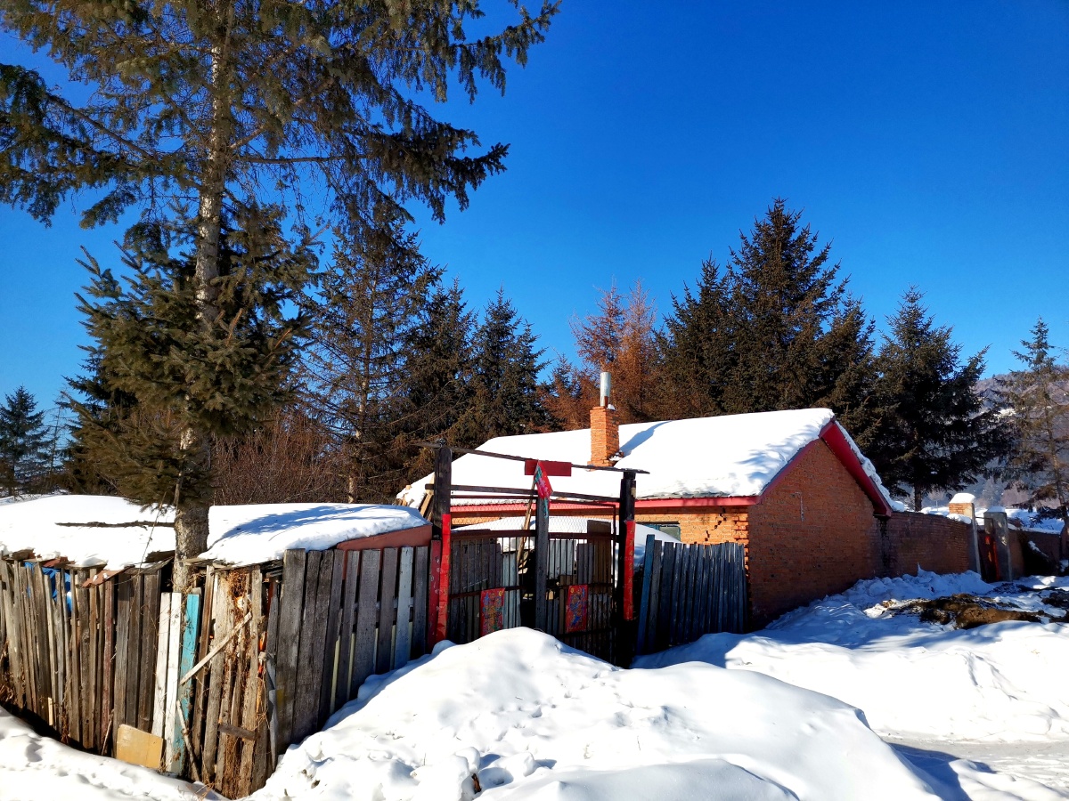 黑龙江小兴安岭深处林场人家