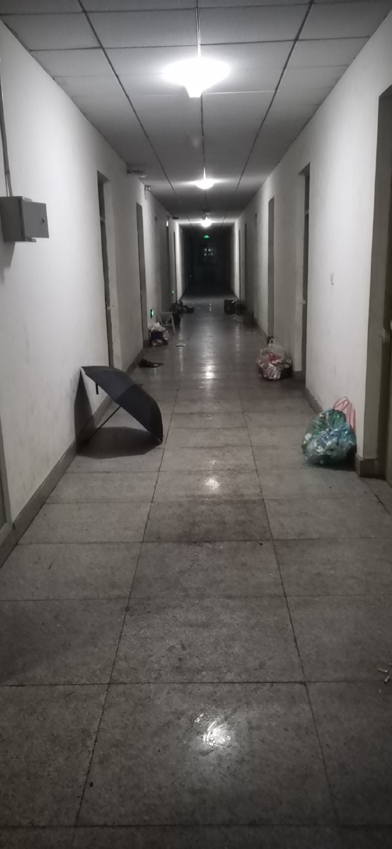 学校的大盘鸡和宿舍走廊