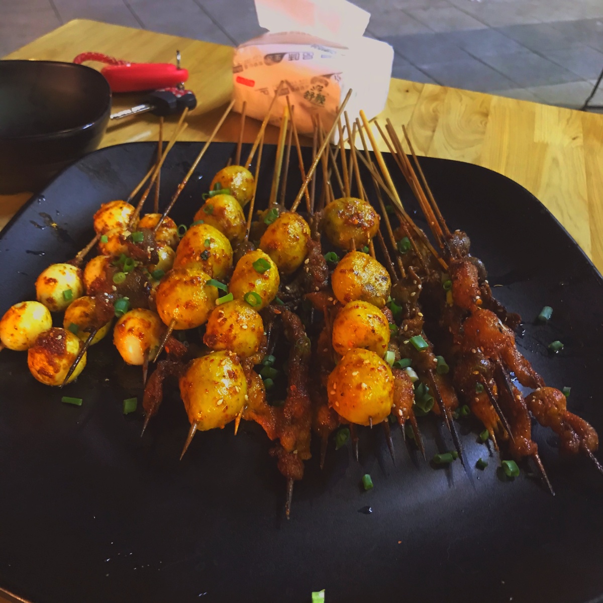 美食素材宵夜烧烤