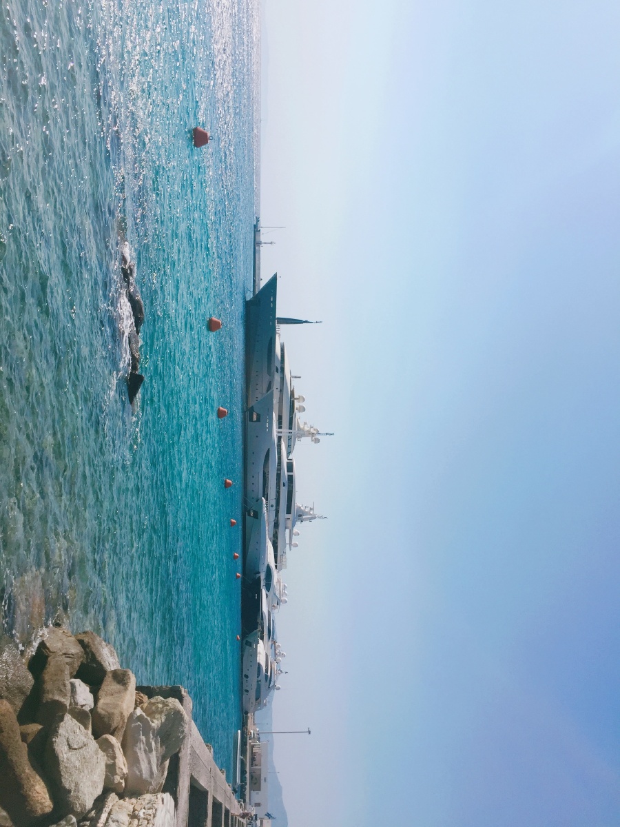 希腊风景圣托里尼岛最美的海景