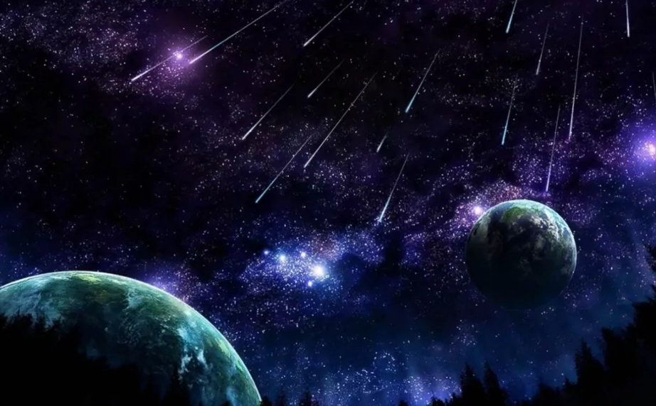 哇天秤座的流星雨太好看了