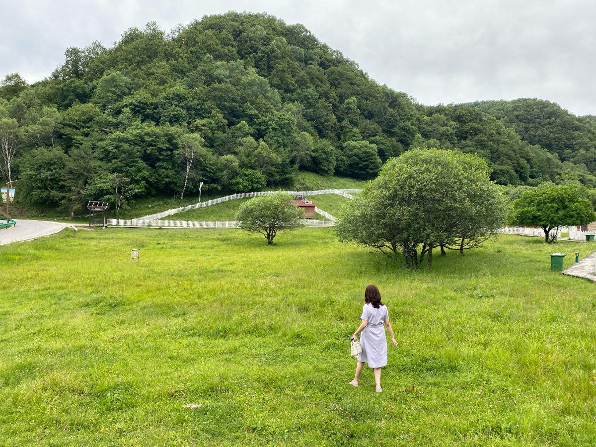 从忙碌的生活中抽出一天的时间去隔壁的城市踩草坪