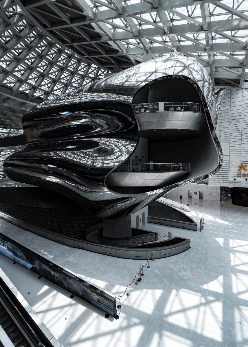 深圳城市发展与规划馆极具设计感的的建筑