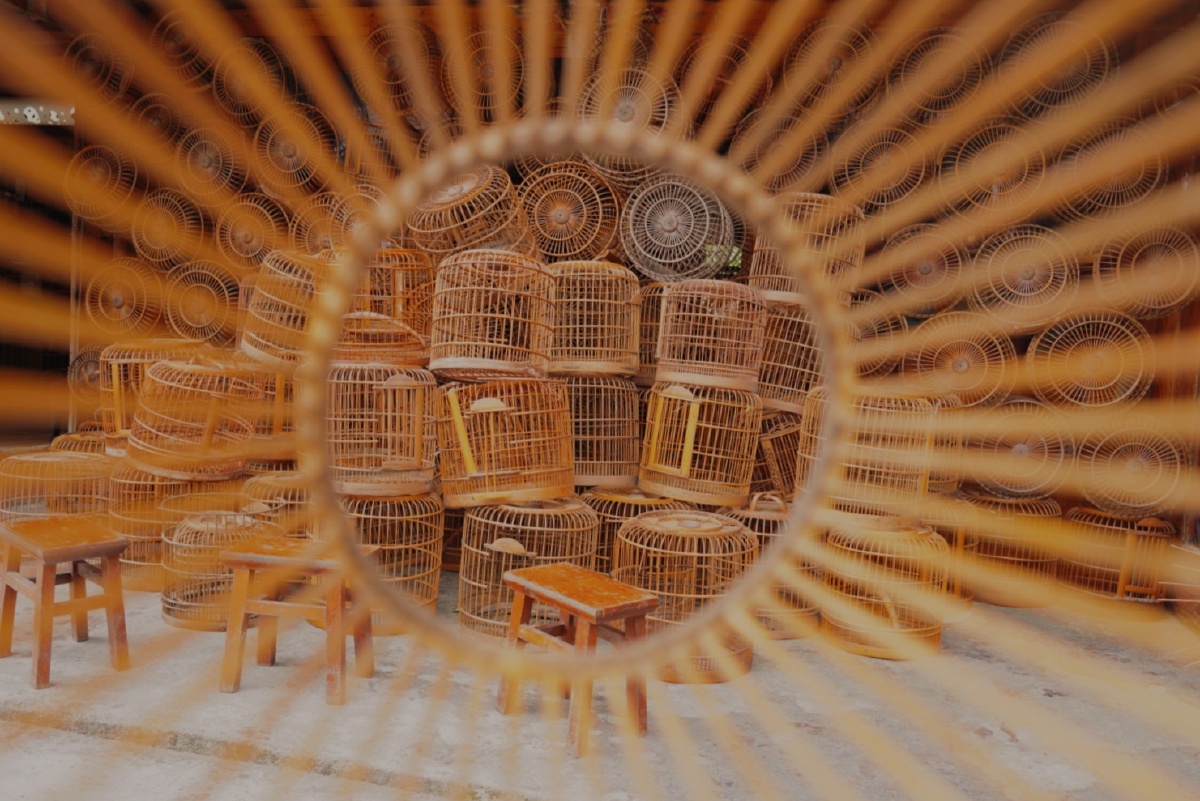 贵州旅行丹寨61卡拉村鸟笼以鸟笼闻名的丹寨卡拉村鸟笼逐渐被大家所