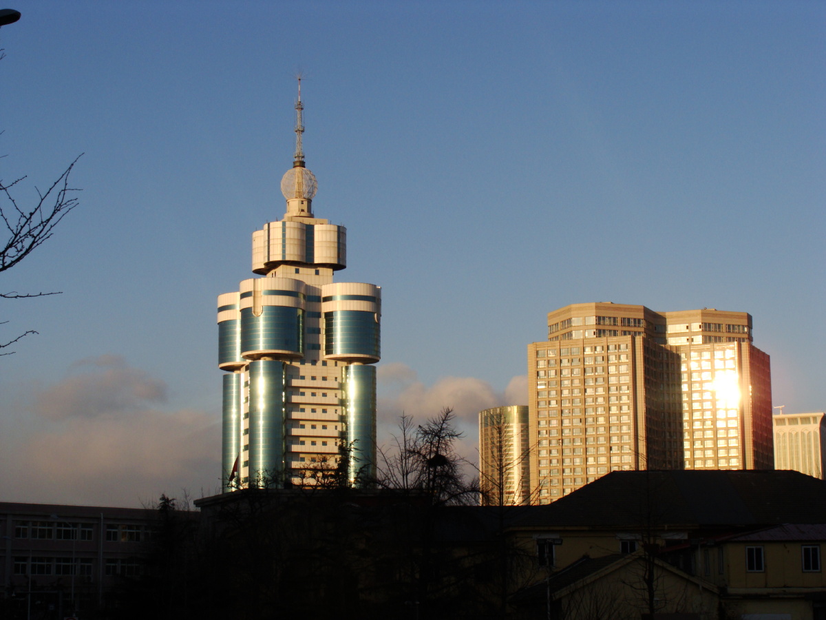 大连联通分公司清晨