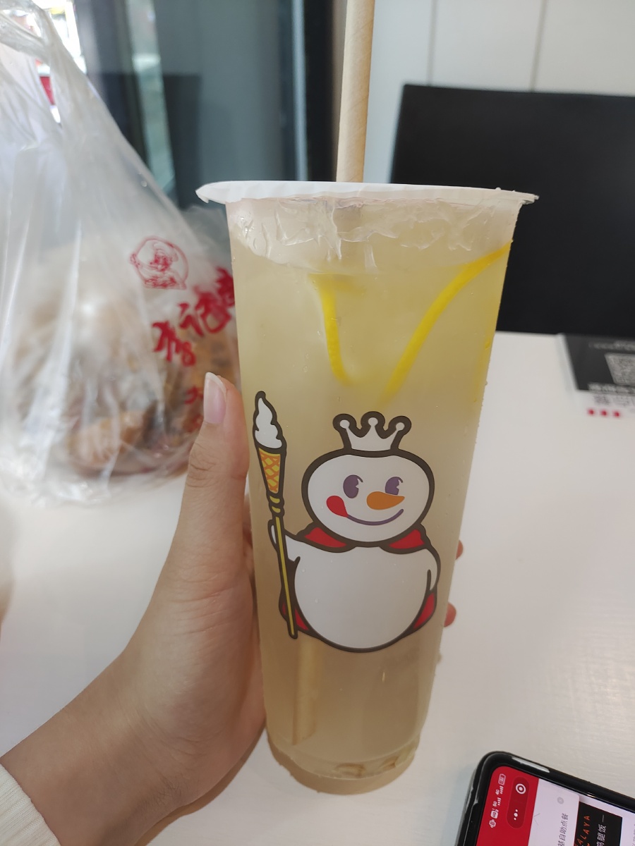 美食篇第三弹古茗奶茶烤肉卷鱿鱼串蜜雪冰城肯德基鸡肉块薯条李记卤味