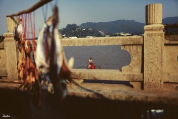 打渔归来