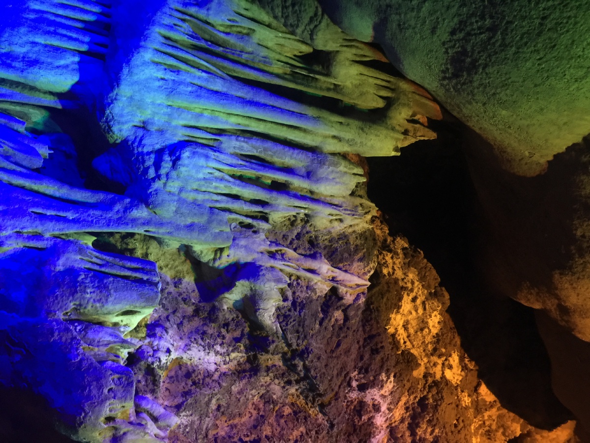 这些景物跨越千年与你相遇溶洞景观