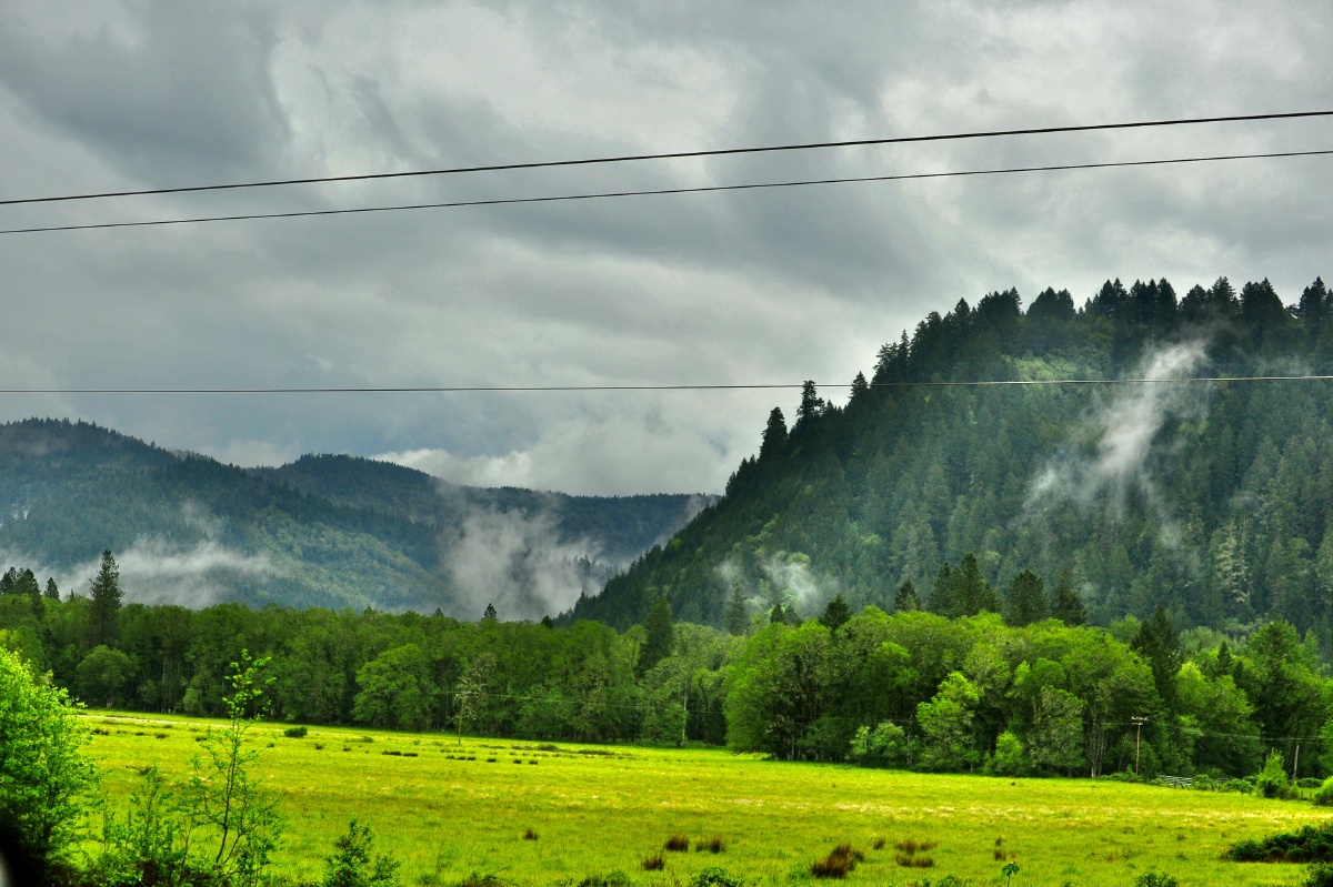 美国俄勒冈州乡村与田园风光