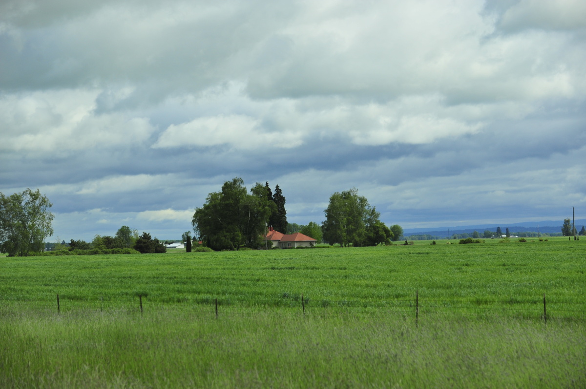 美国俄勒冈州乡村与田园风光