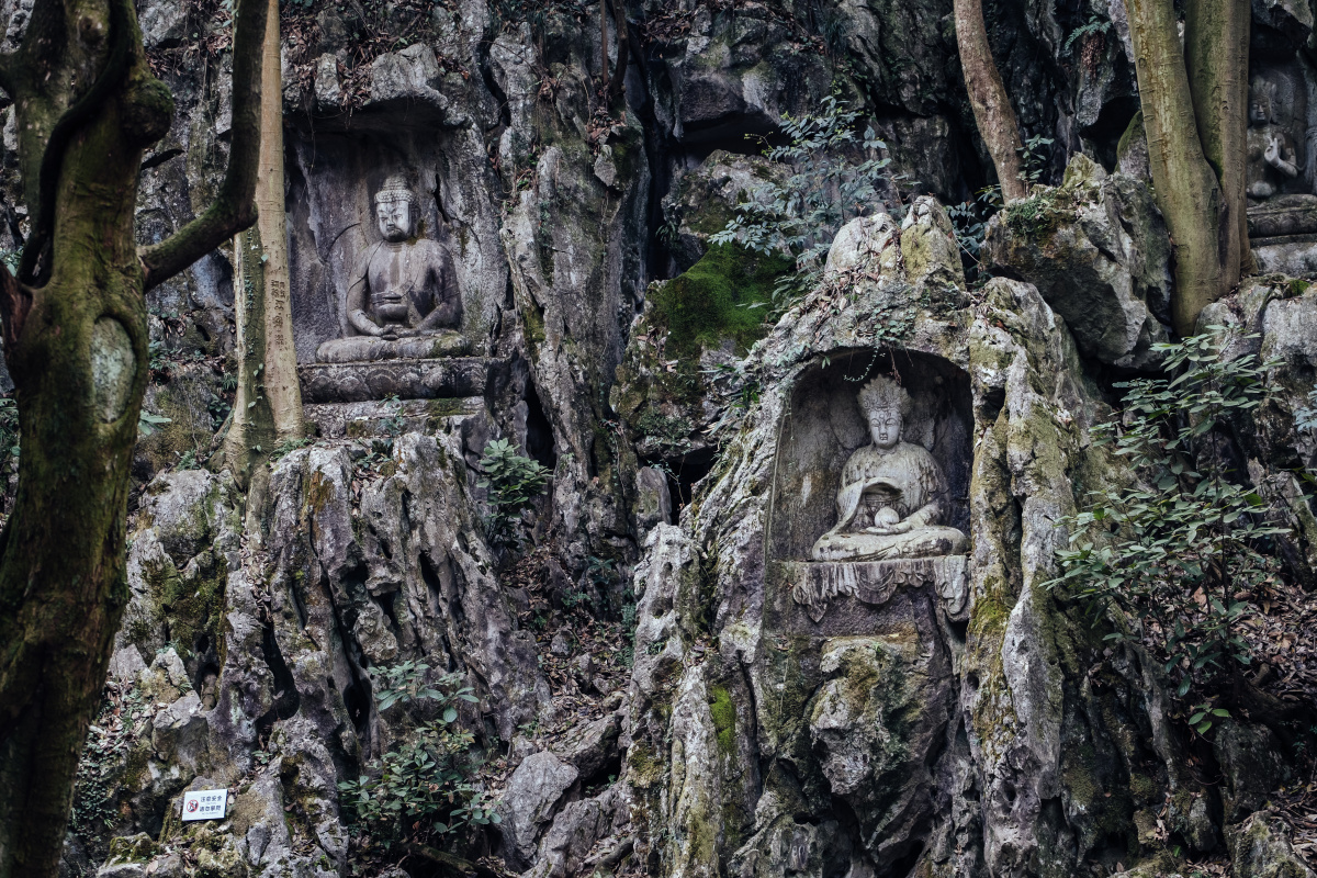 杭州飞来峰石刻造像