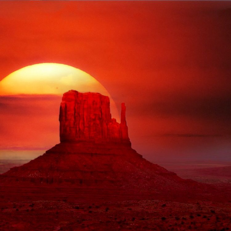 红色之光快下载当作背景图吧