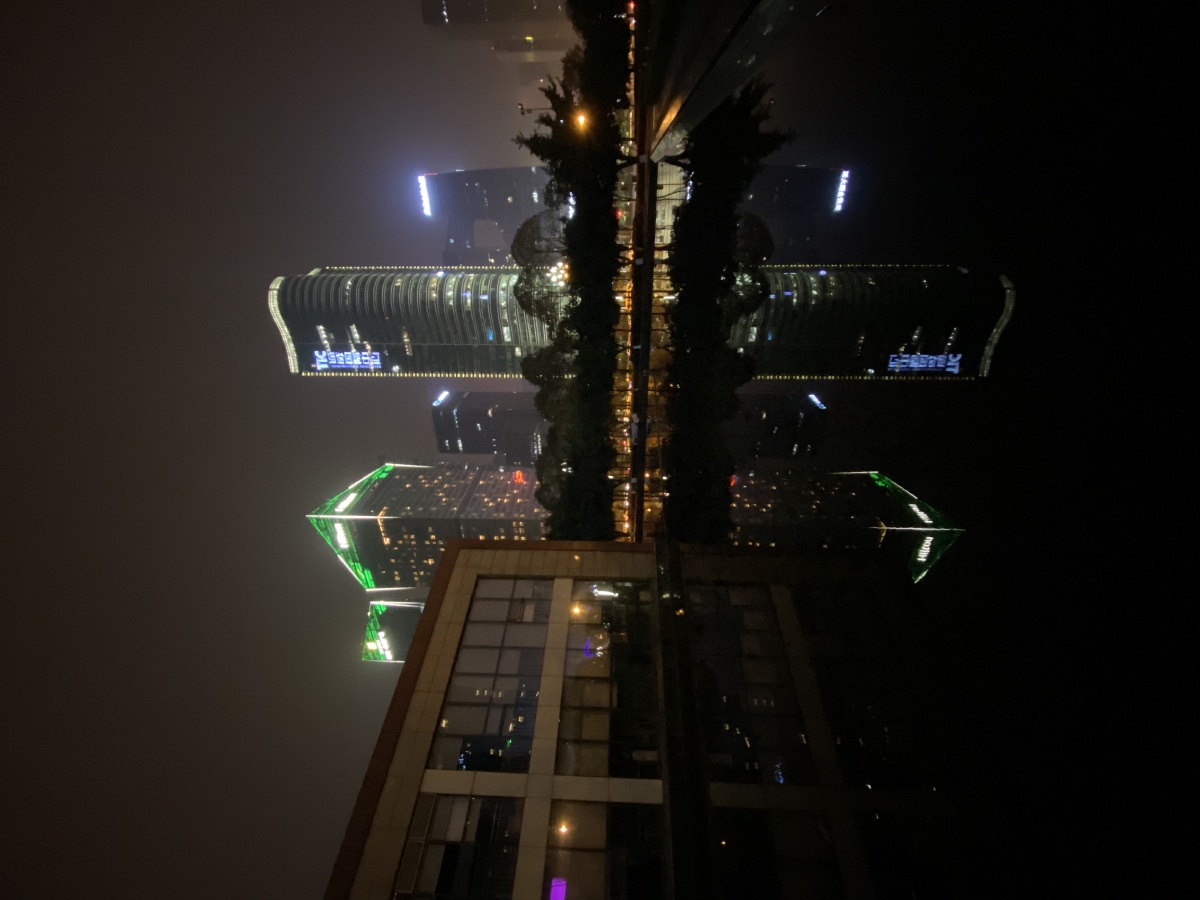 成都天府三街夜景