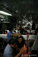 On the train