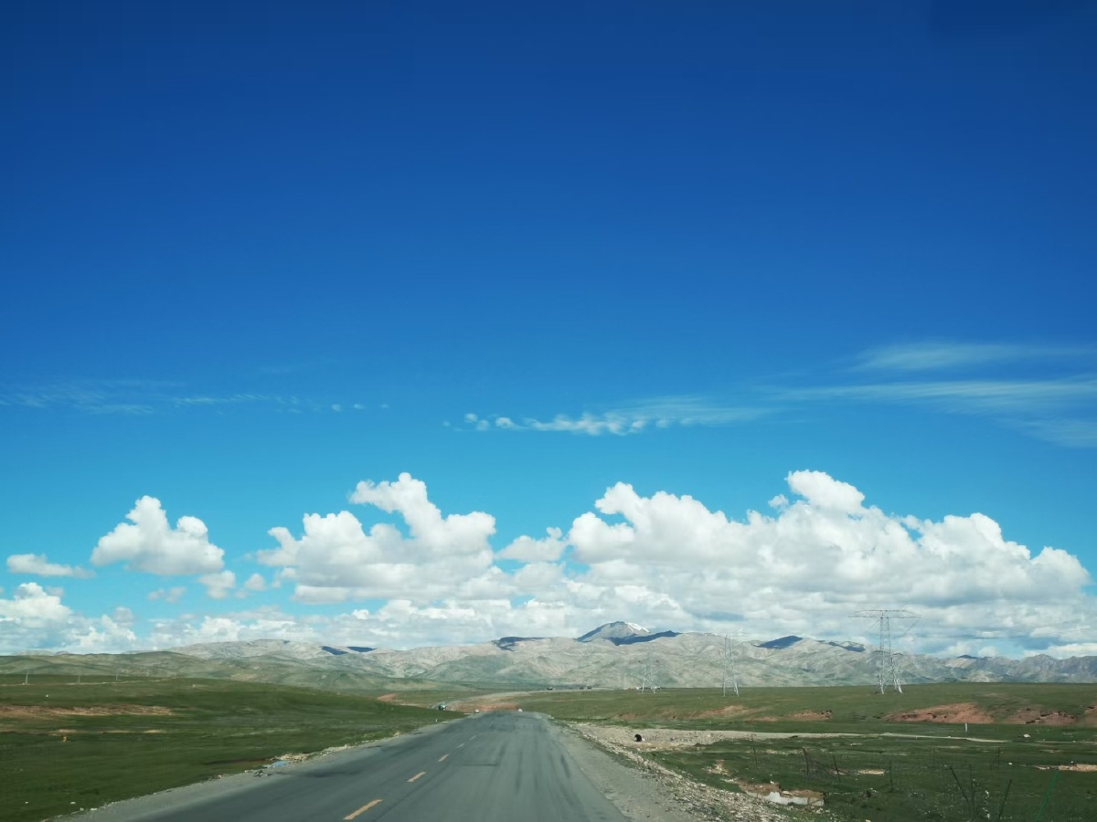 辽阔干净的天空