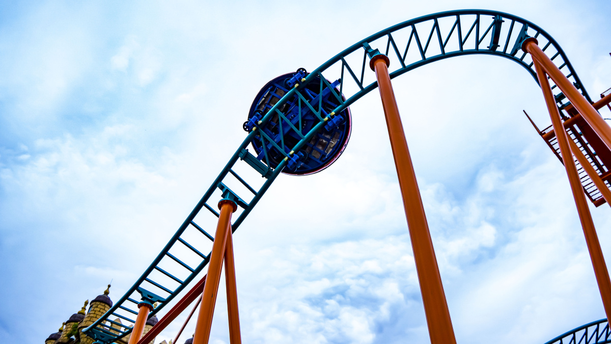 令人心惊胆颤的蓝火过山车90 - 小刘拍济南 - 图虫