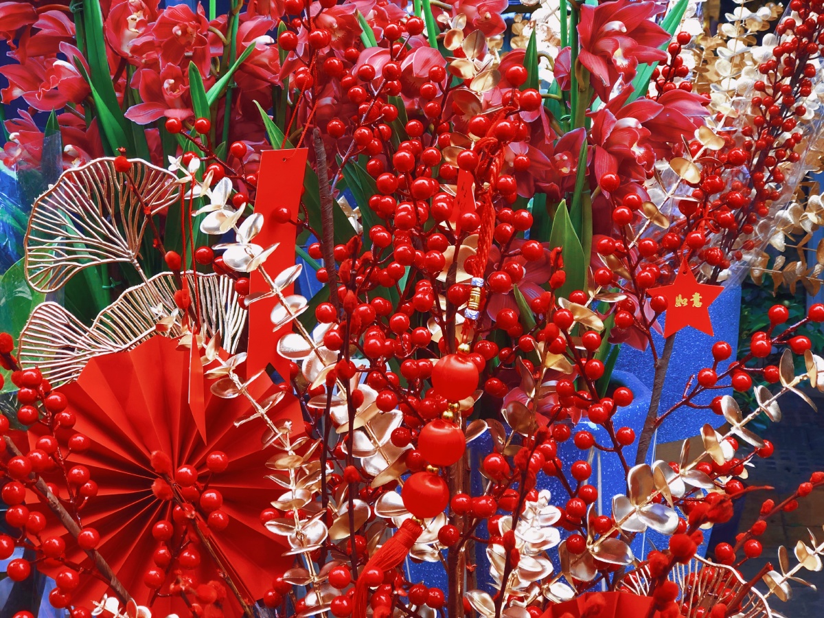 红红火火年宵花