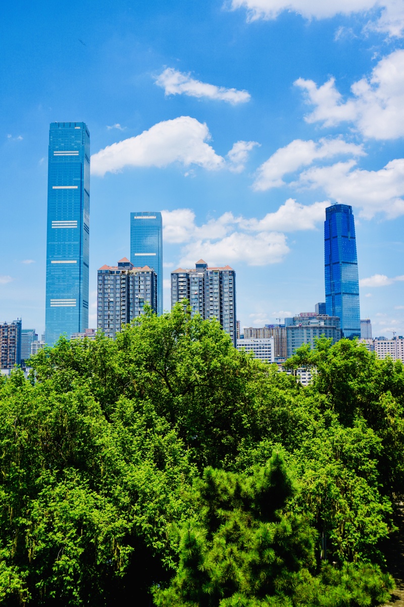 暴走长沙拍下的不同视角长沙国金中心ifs