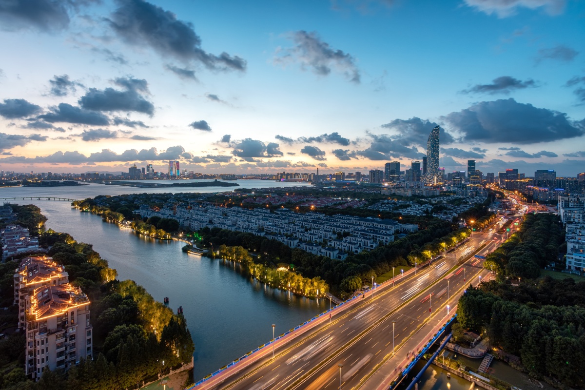 苏州台风天际线