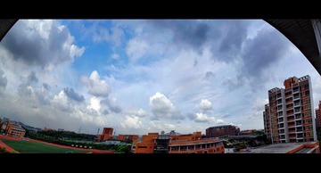 俯瞰校园