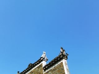 万里无云的晴天