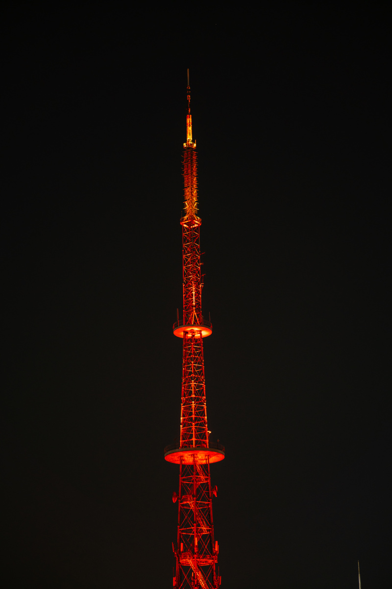 昆山夜景之电视塔