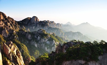 黄山的早晨