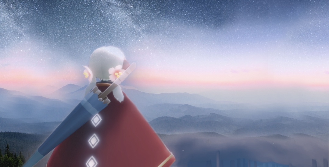 光遇樱花头壁纸靠近光追随光成为光发散光只为照亮你