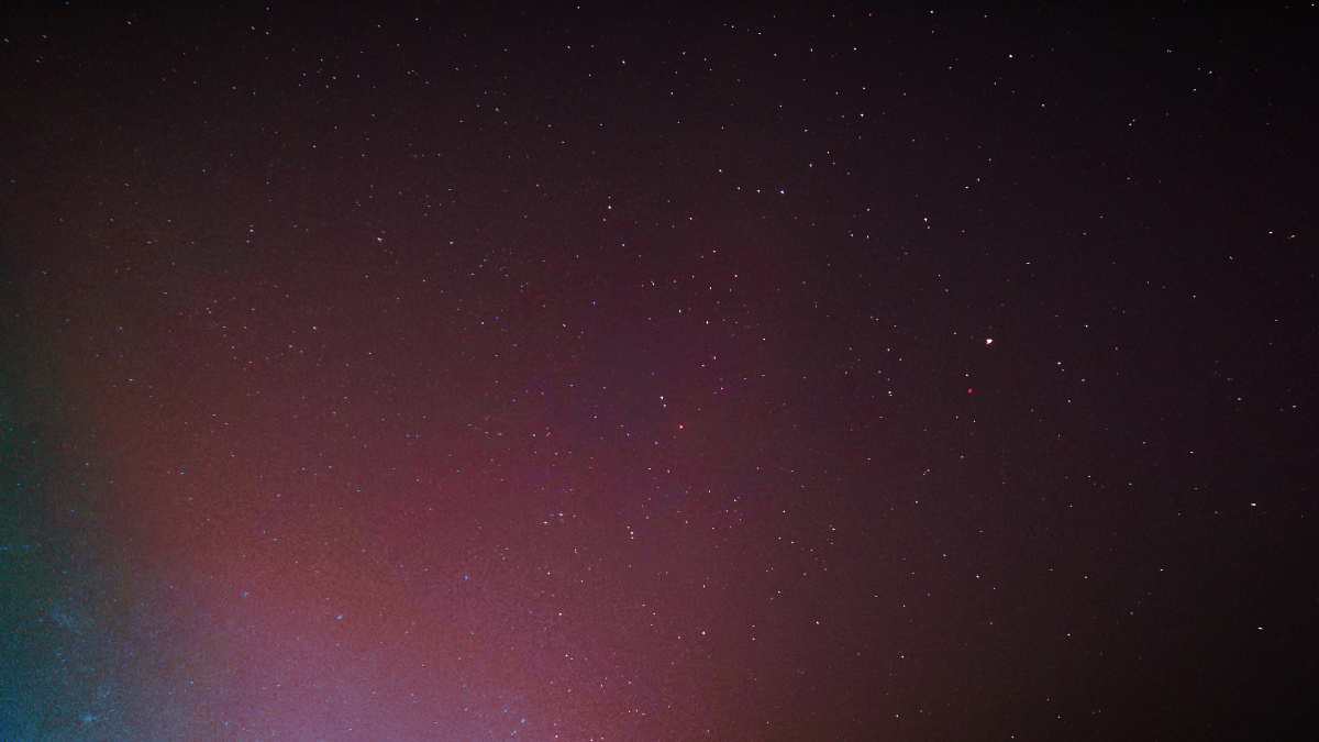 凌晨四点的星空