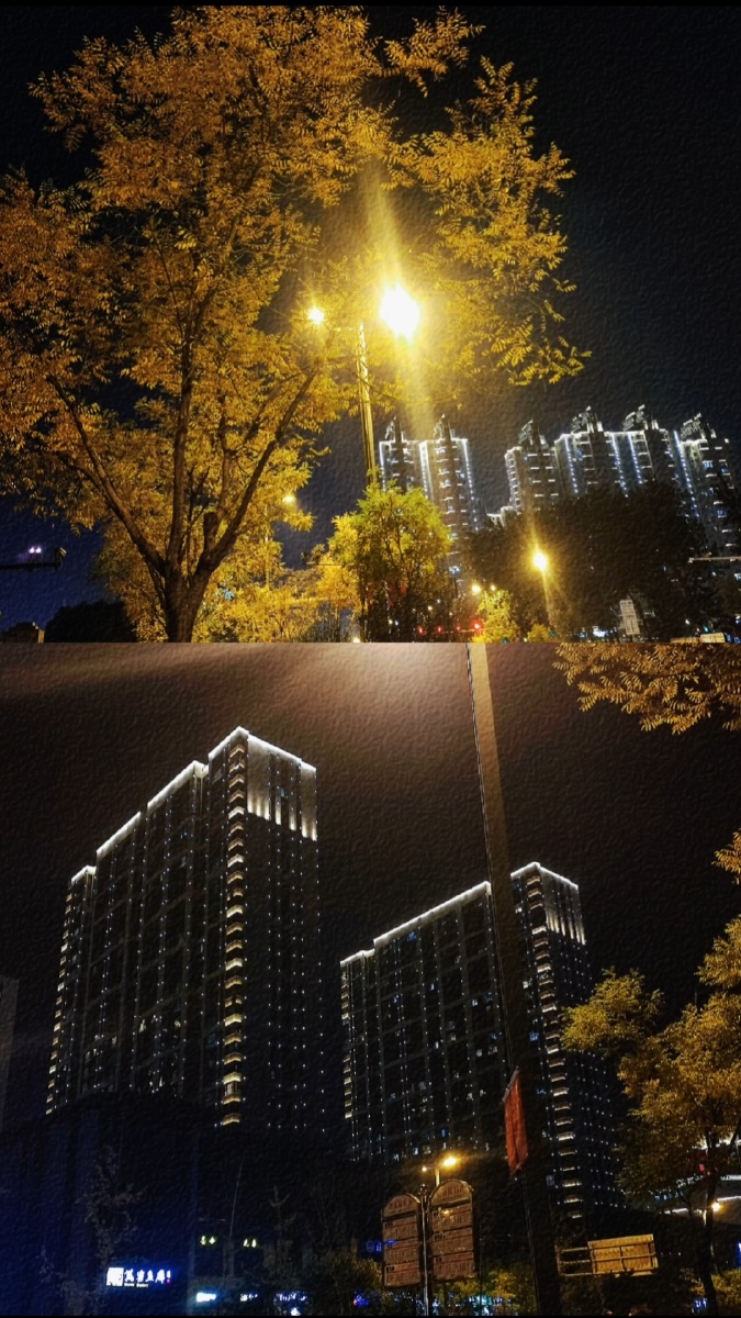 凌晨站在街头拍的照懒得拼图了从我视频截的图703170