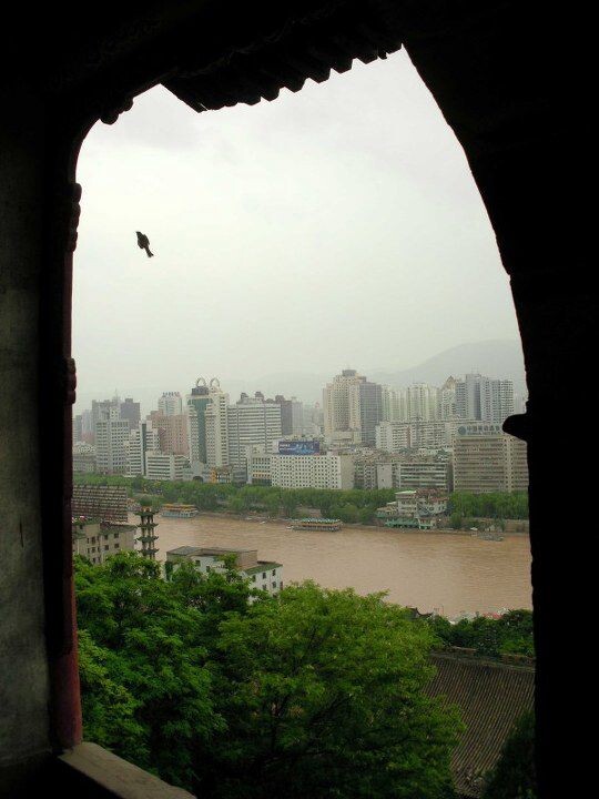 雨后兰州<br />

