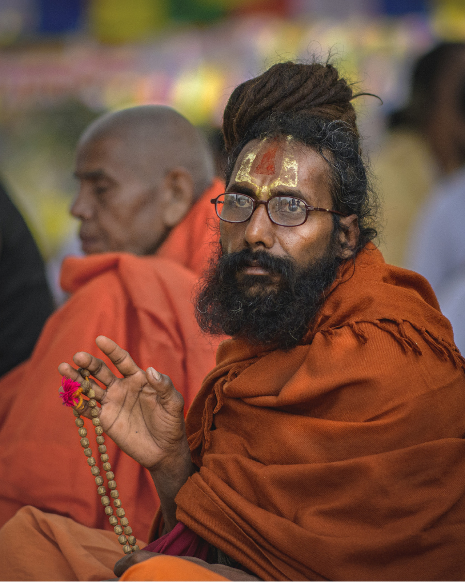 天竺僧 摄于 尼泊尔 蓝毗尼