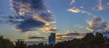 夕照南阳河（青州）