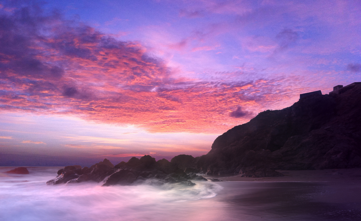 梦幻的颜色紫色