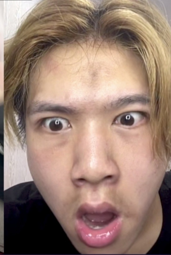 抖音鹿哈奇怪表情