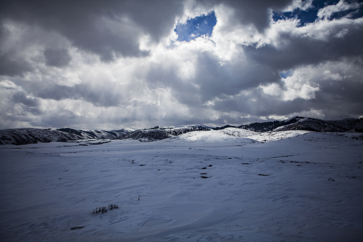 红原大草原12月的风景 - 五彩平武新媒体 - 图虫