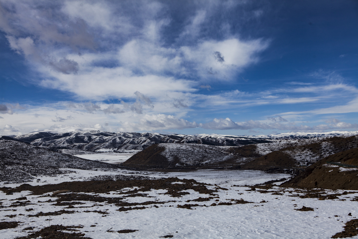 红原大草原12月的风景 - 五彩平武新媒体 - 图虫