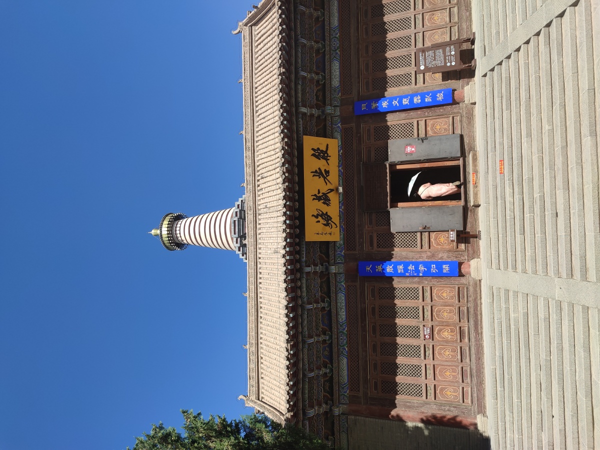 西夏国寺又名大佛寺内有亚洲最大室内卧佛和佛骨舍利子