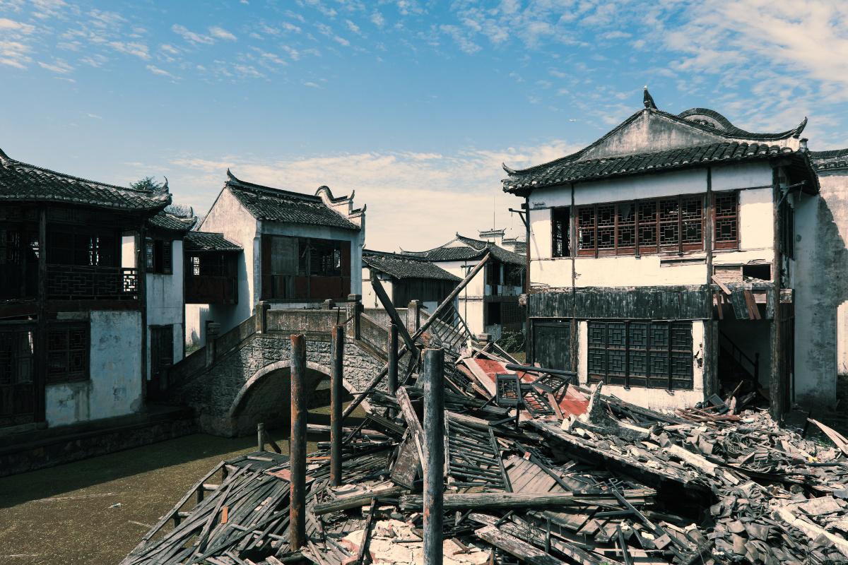 废弃的东海影视基地