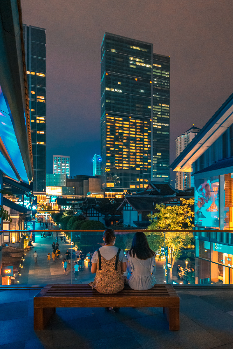 成都太古里夜晚随拍