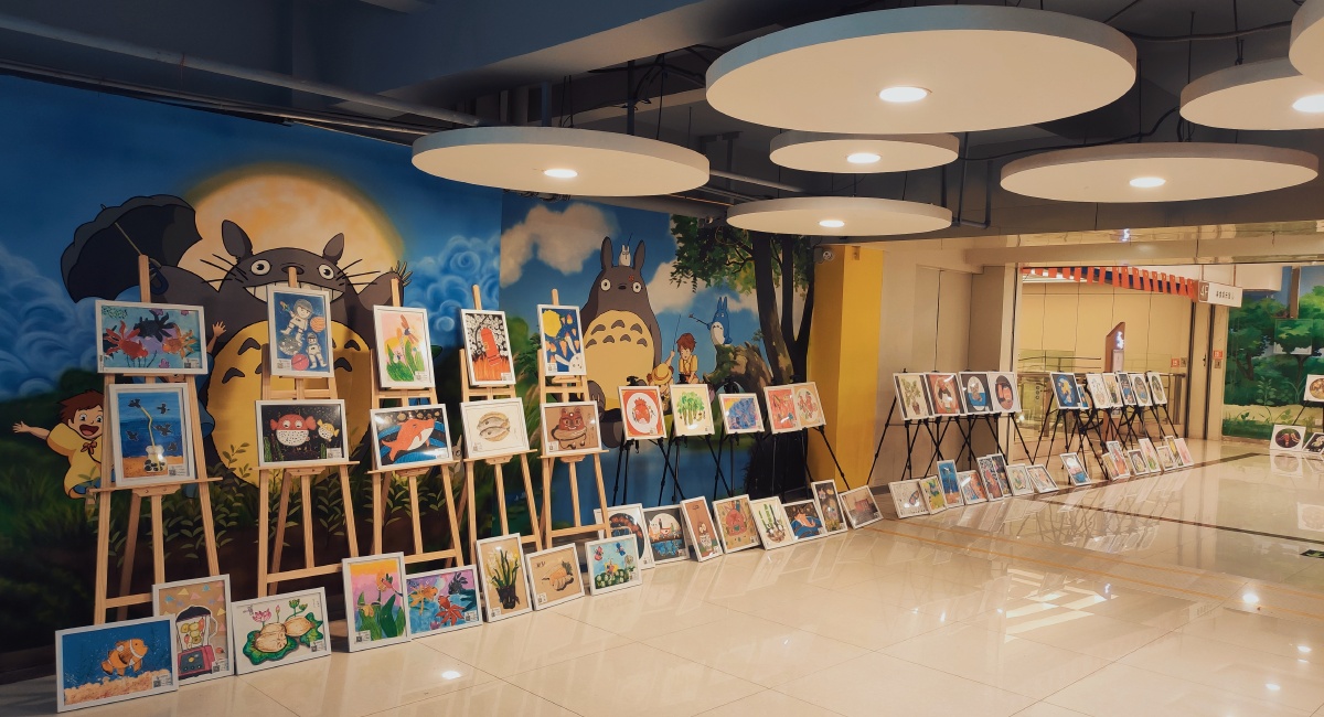 商场画展