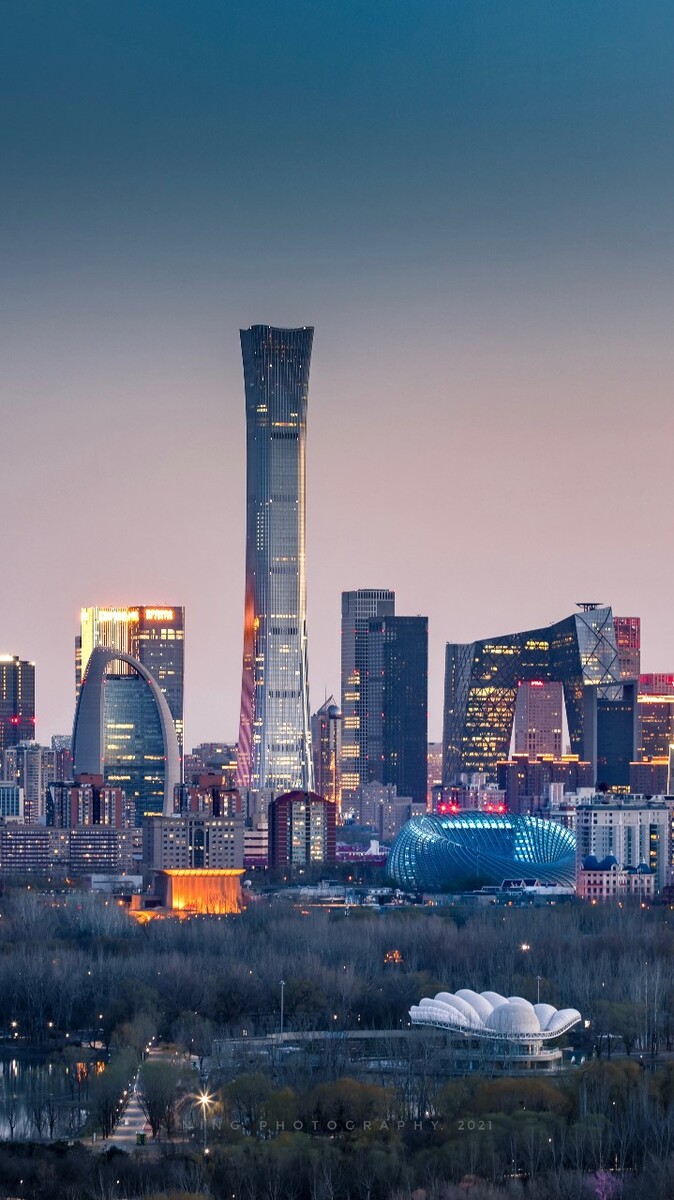 北京国贸建筑群图片