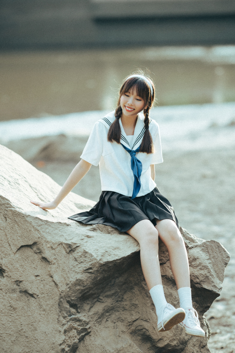 日系复古jk少女写真