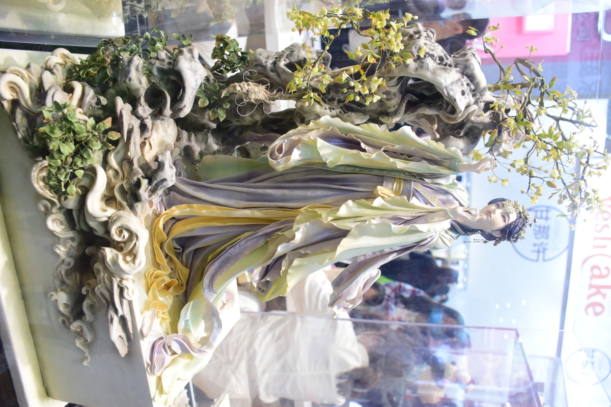 一组翻糖蛋糕摄制于21届中国烘焙展