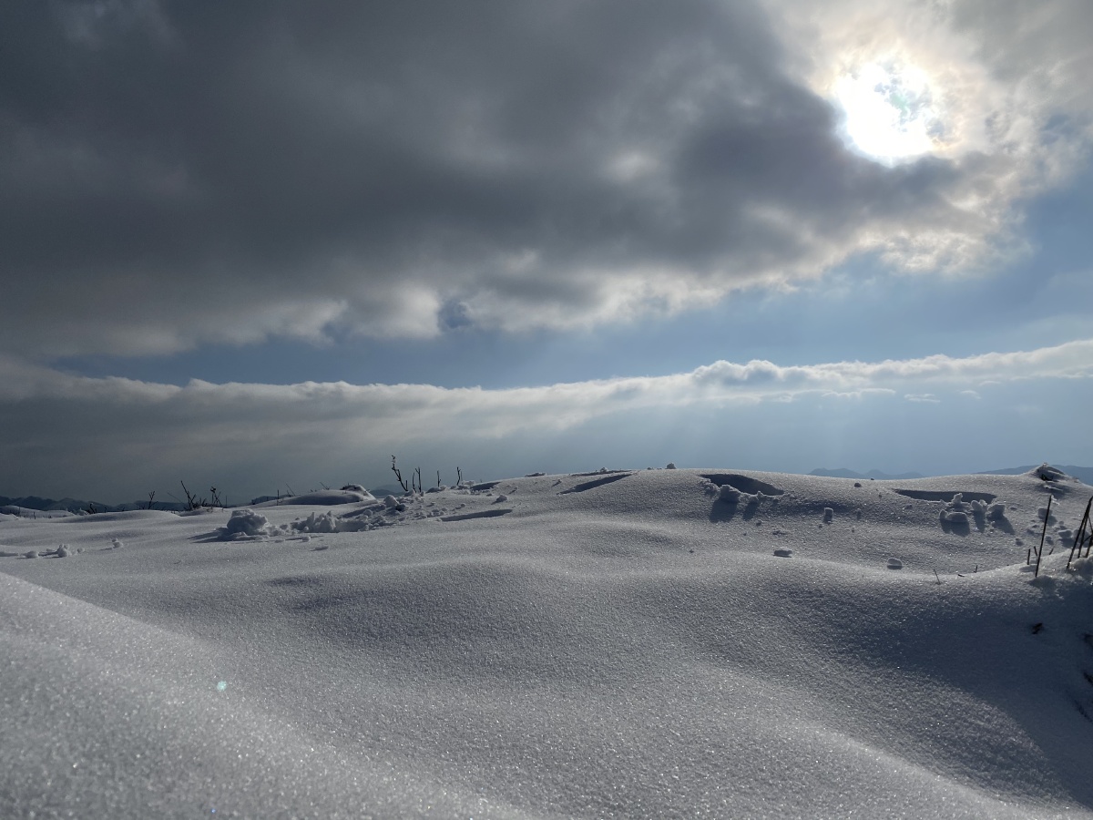 贵州最高峰韭菜坪雪景nice