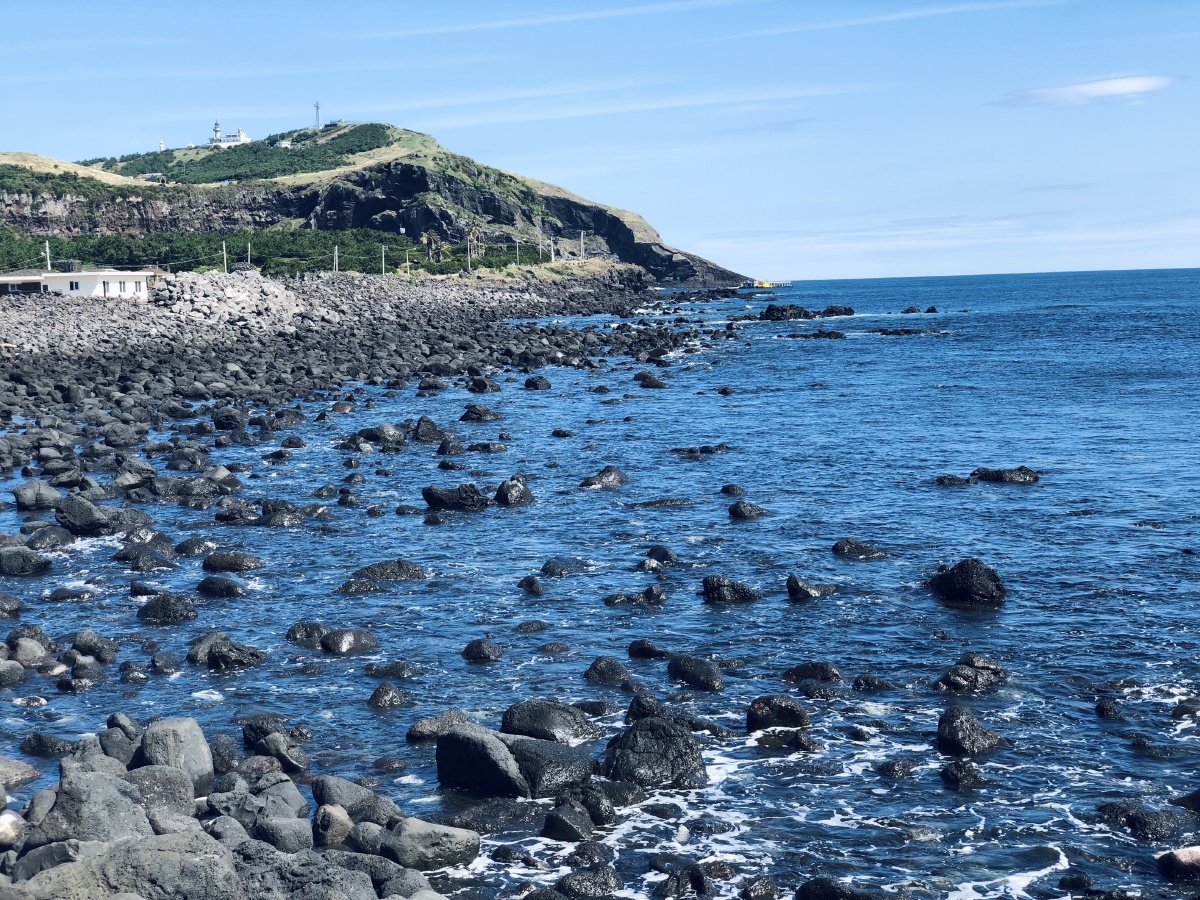 济州岛牛岛风光