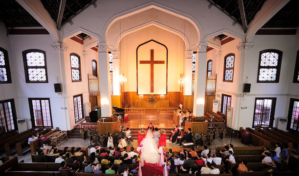 基督教教堂婚礼