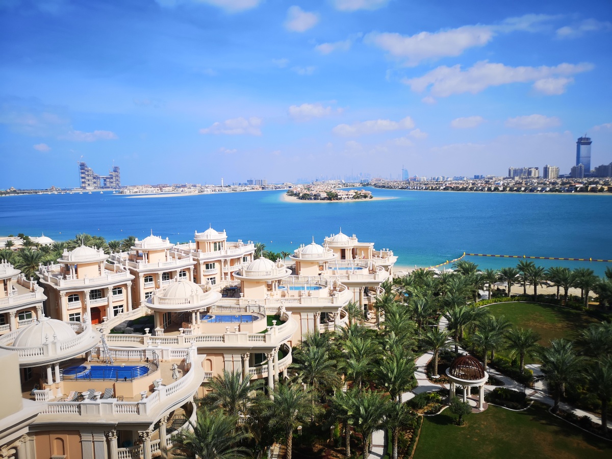 那年的迪拜棕榈岛