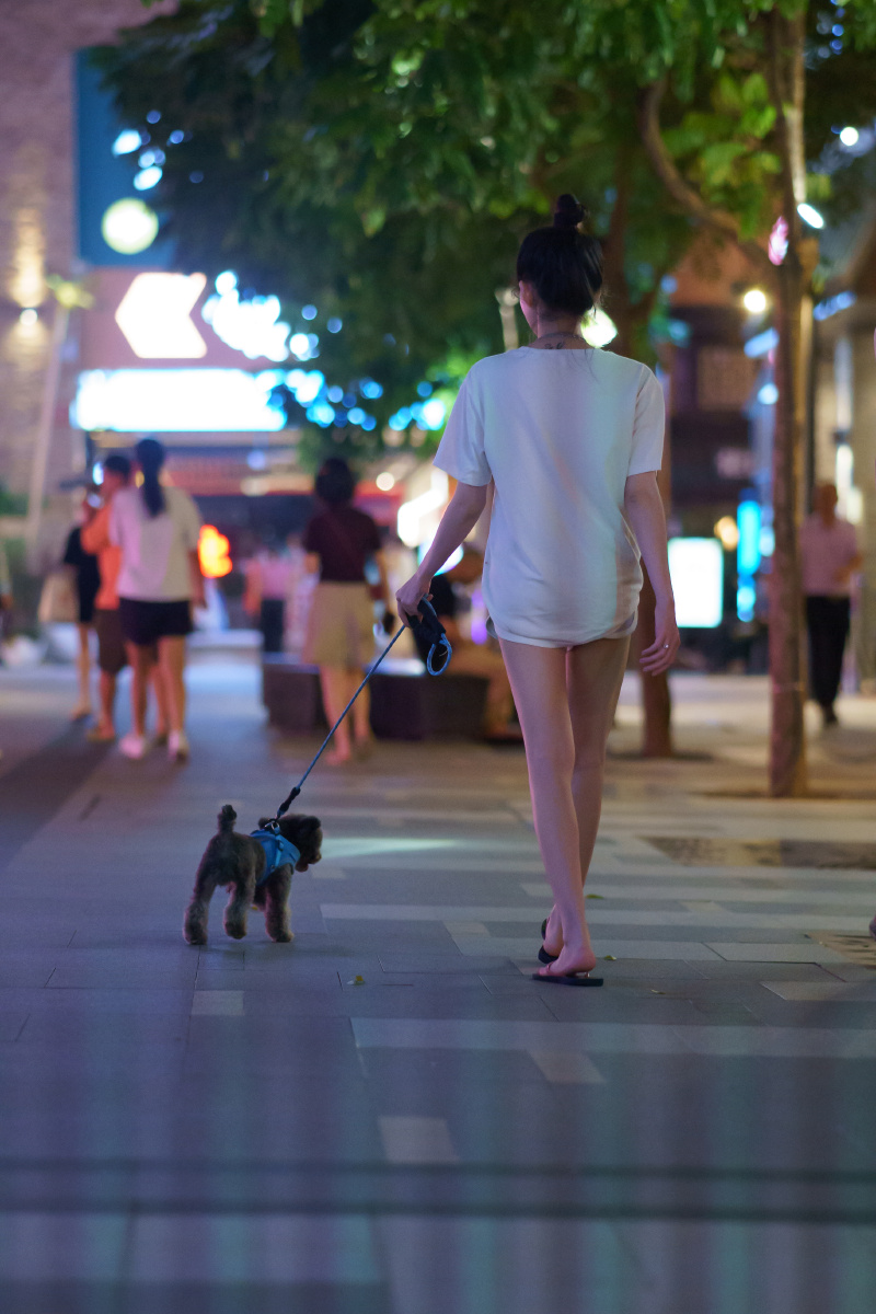 祈福缤纷世界街拍扫街记录广州番禺区最真实的夜生活8月16日采风拍摄
