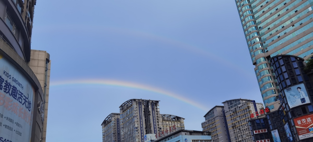 雨后偶遇双彩虹 - 鹰眼v - 图虫